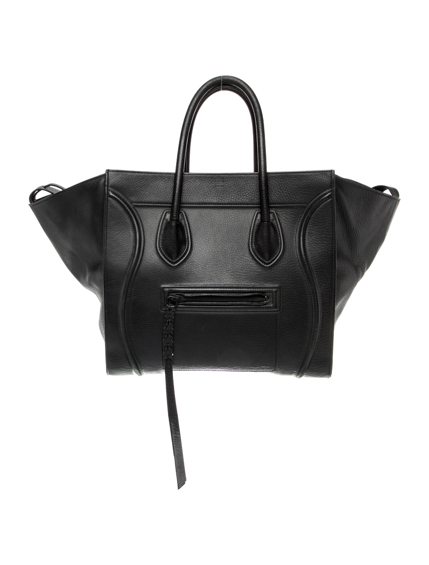 Celine Leather Luggage Phantom Medium