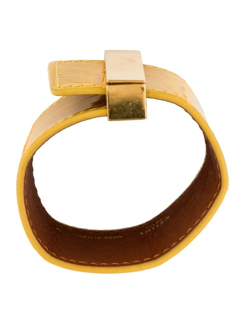 Celine Leather Wrap Bracelet