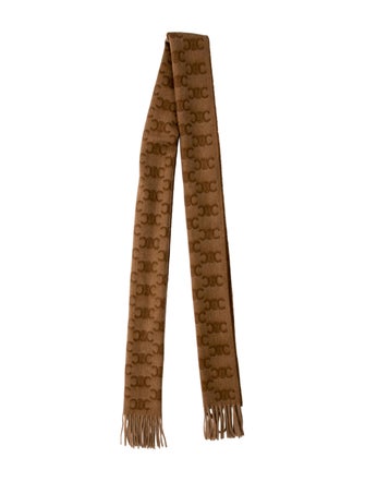 Celine Cashmere Printed Scarf