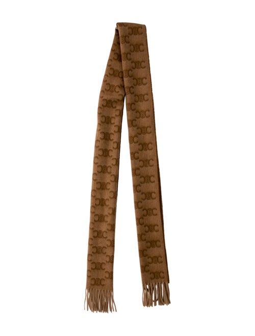 Celine Cashmere Printed Scarf