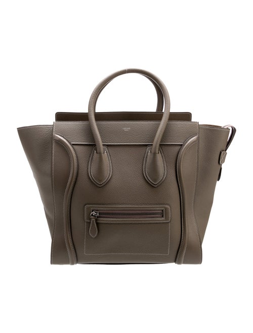 Celine Leather Luggage Mini