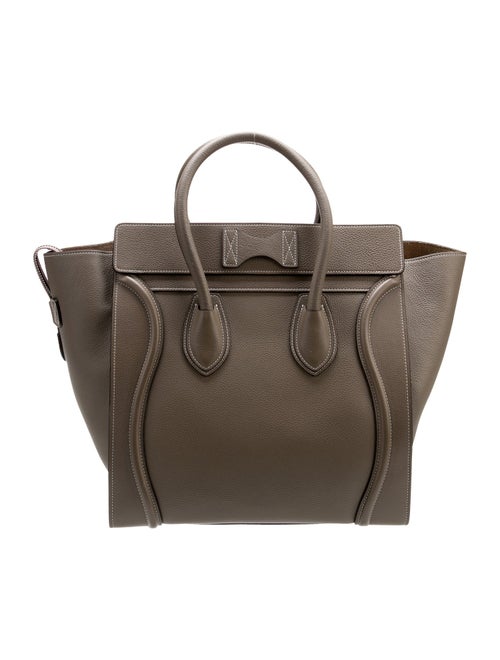 Celine Leather Luggage Mini