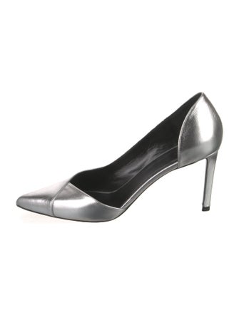 Celine Leather D'Orsay Pumps