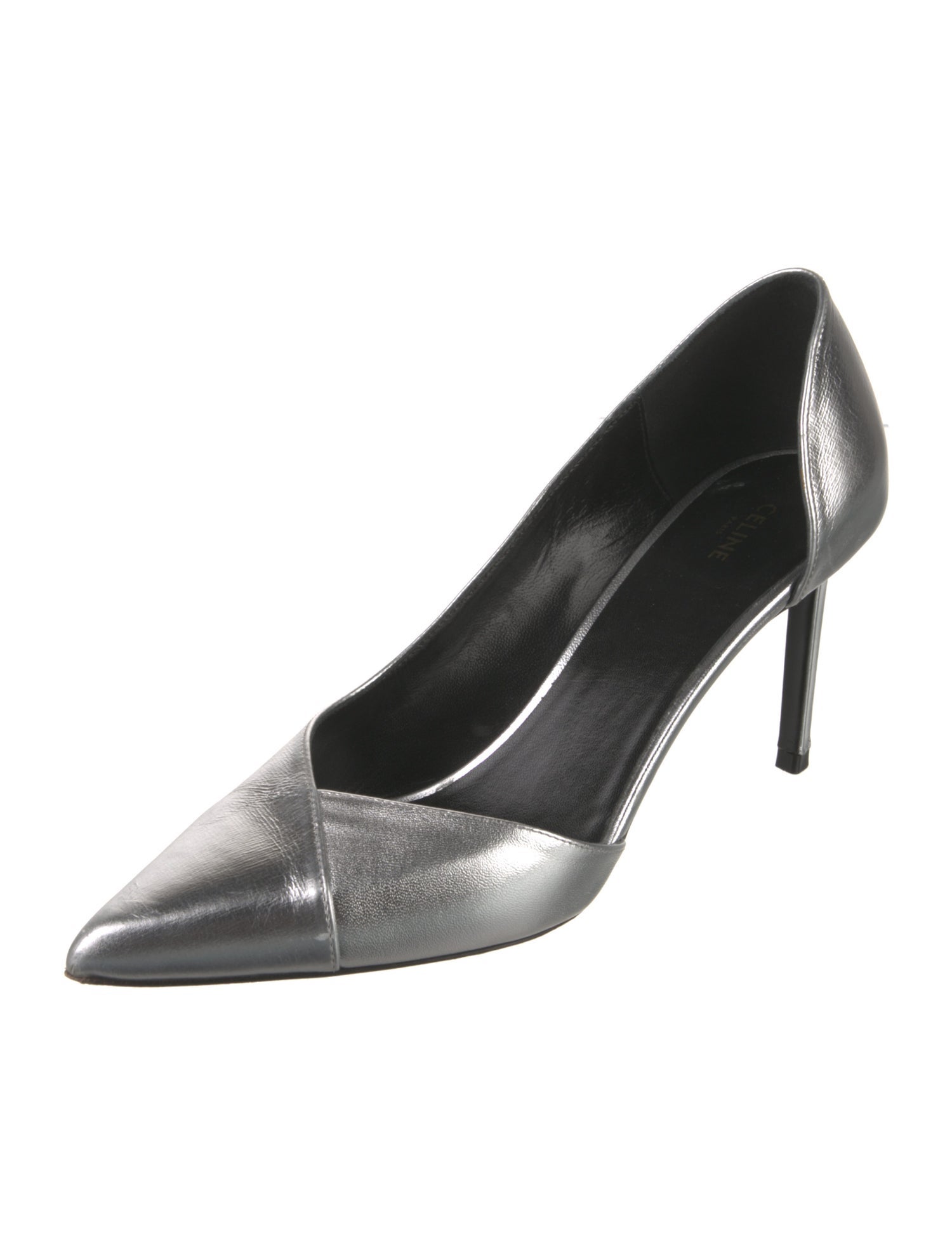 Celine Leather D'Orsay Pumps