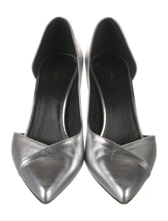 Celine Leather D'Orsay Pumps