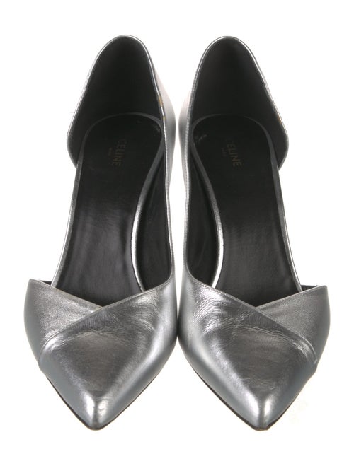 Celine Leather D'Orsay Pumps