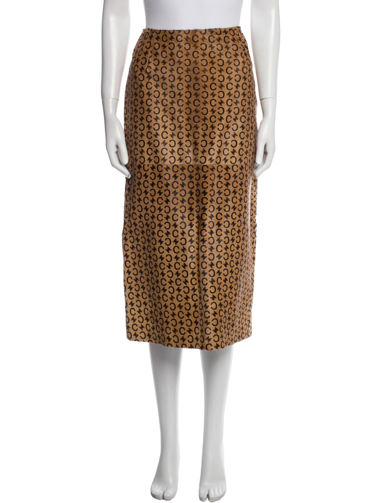 Celine Vintage Midi Length Skirt