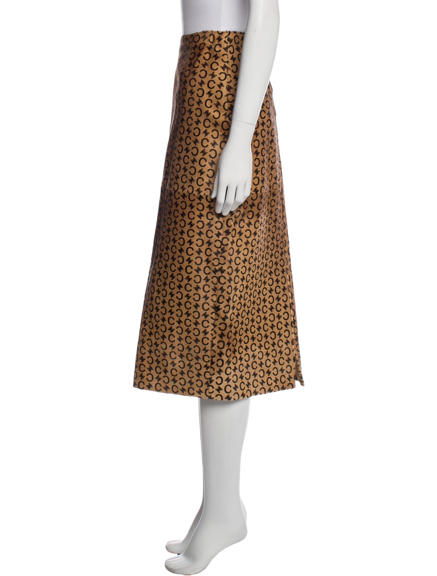 Celine Vintage Midi Length Skirt