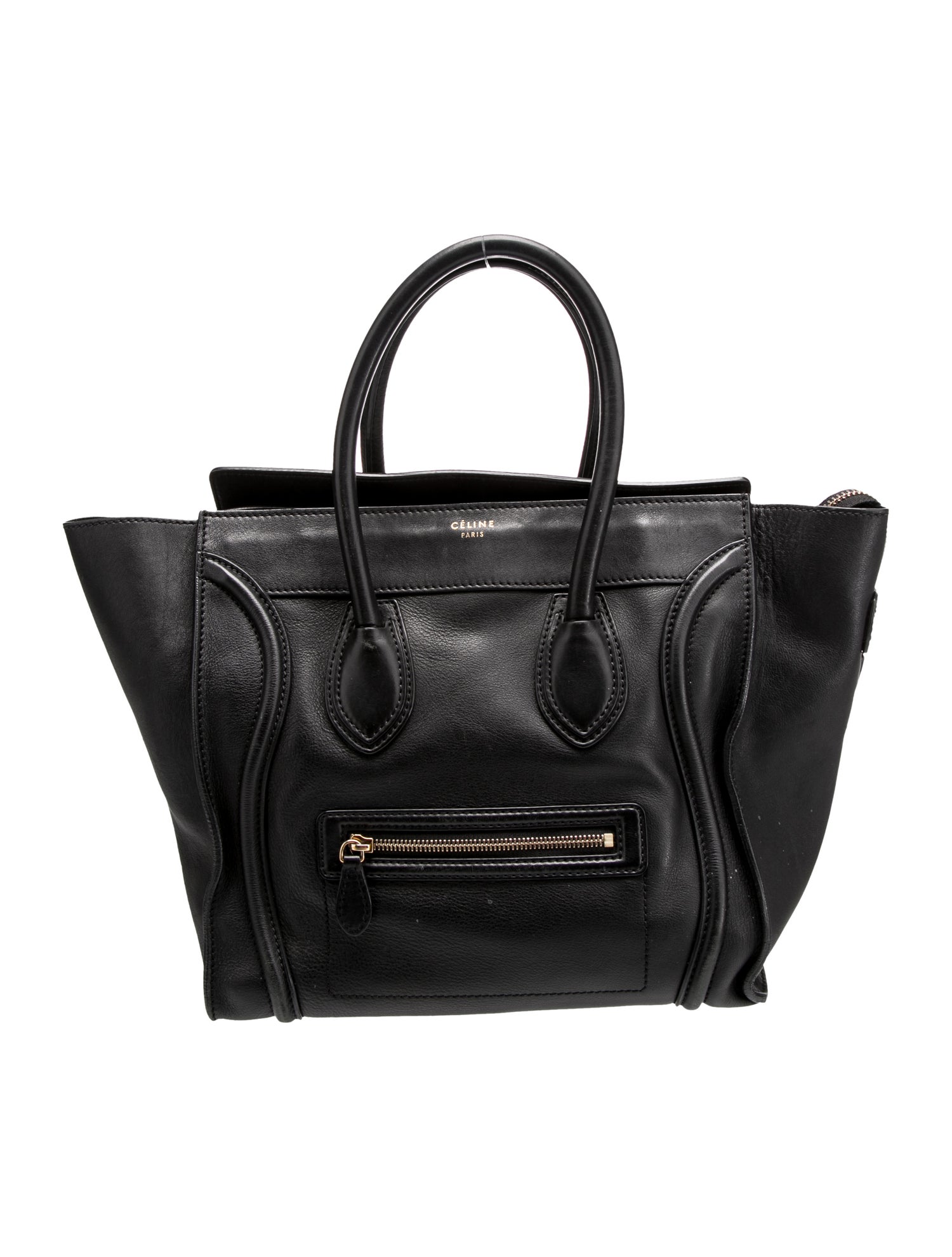 Celine Leather Luggage Mini
