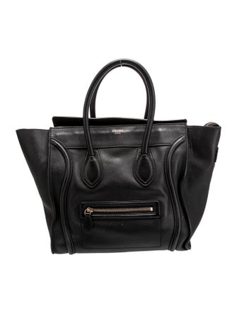 Celine Leather Luggage Mini