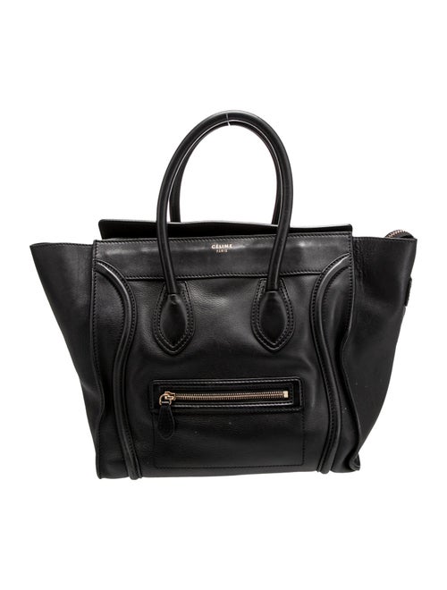 Celine Leather Luggage Mini