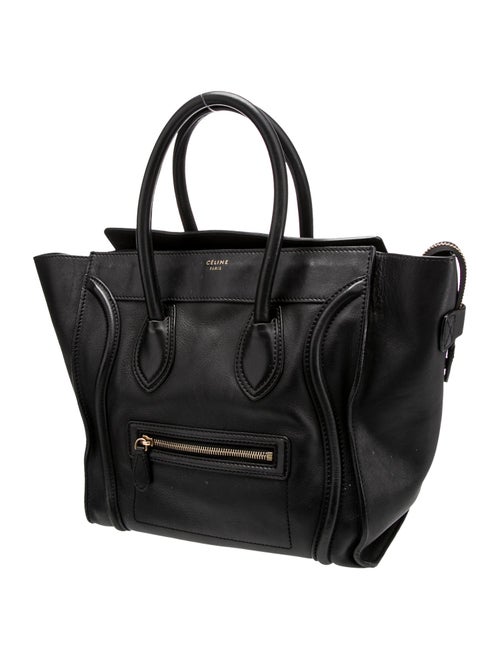 Celine Leather Luggage Mini