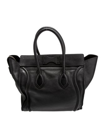 Celine Leather Luggage Mini