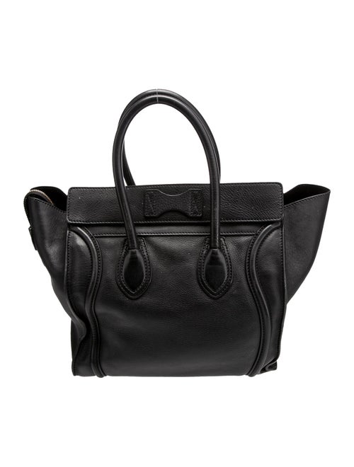 Celine Leather Luggage Mini