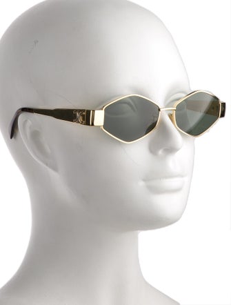 Celine Square Tinted Sunglasses