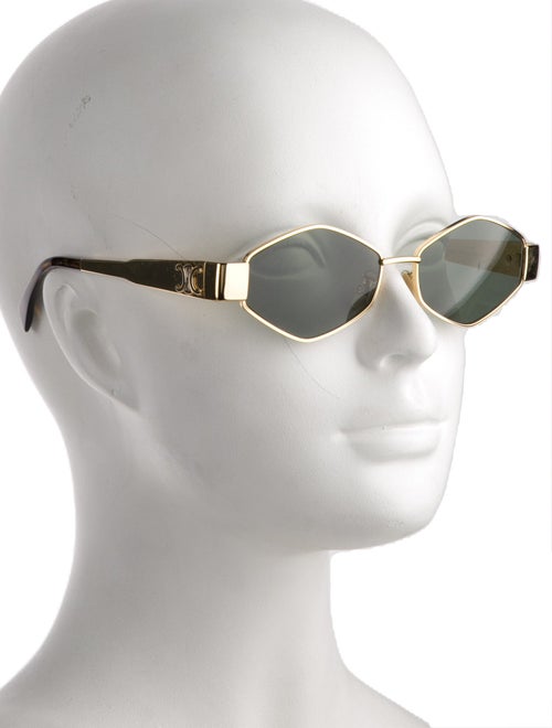 Celine Square Tinted Sunglasses