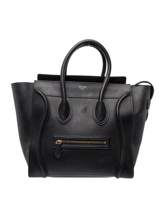 Celine Leather Luggage Mini