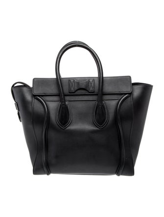 Celine Leather Luggage Mini