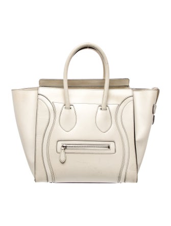 Celine Leather Luggage Mini