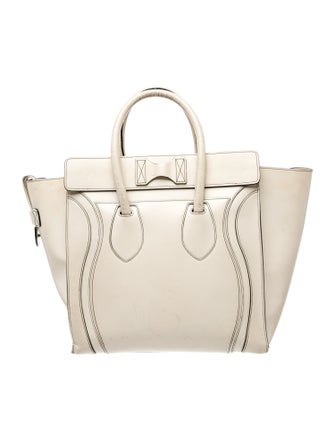 Celine Leather Luggage Mini