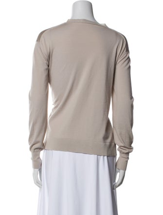 Celine Wool Crew Neck Sweater