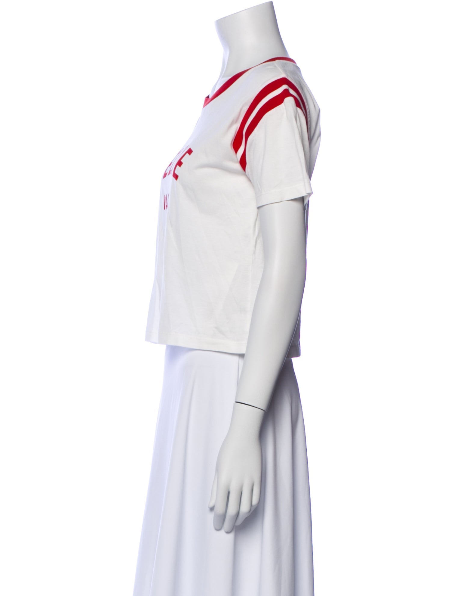 Celine Graphic Print Crew Neck T-Shirt