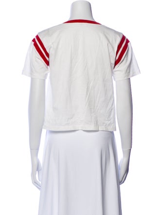 Celine Graphic Print Crew Neck T-Shirt