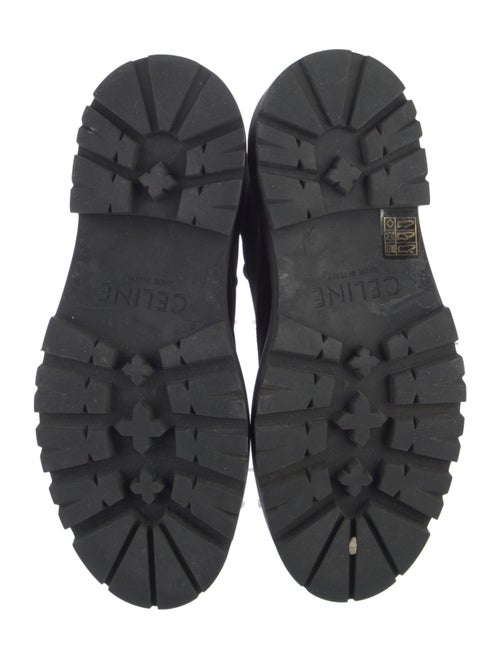 Celine 2023 Bulky D Up Shiny Bull Combat Boots