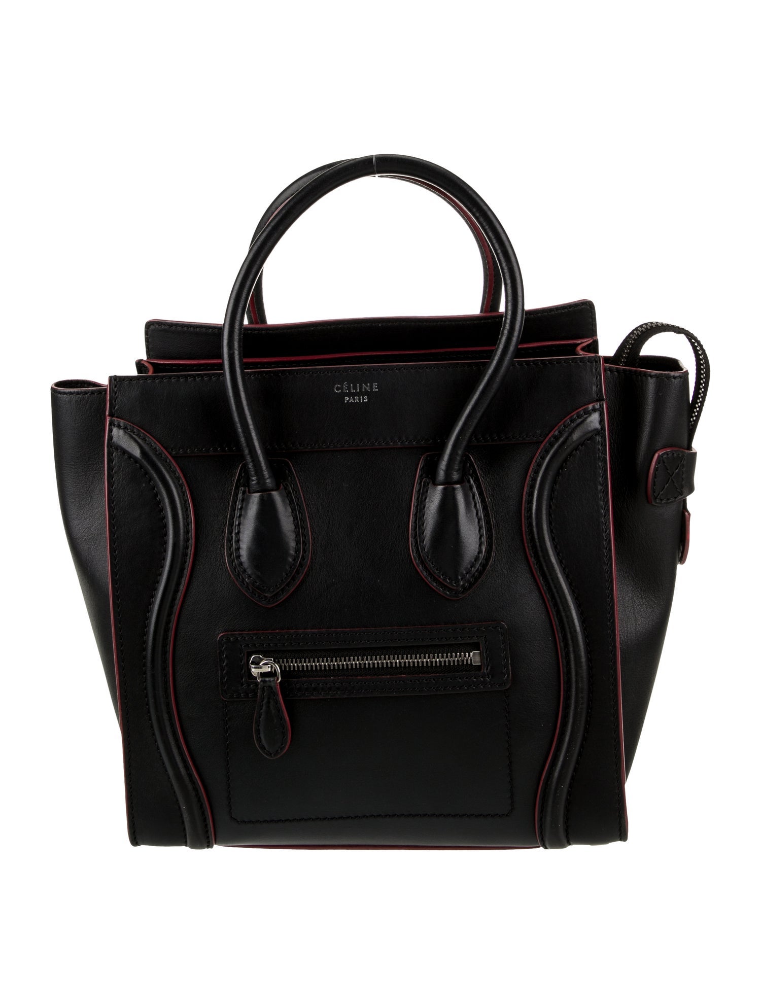 Celine Leather Luggage Micro