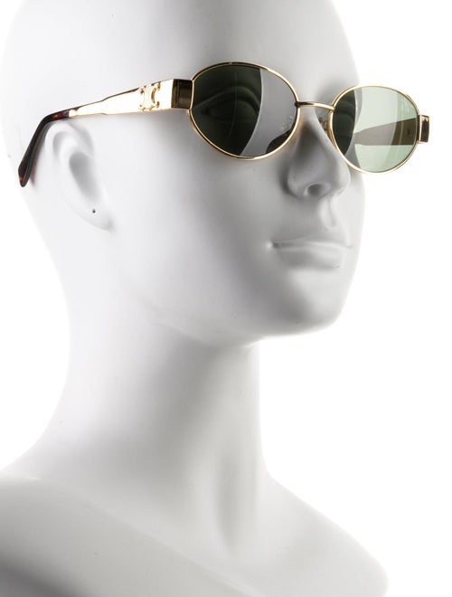 Celine Round Tinted Sunglasses