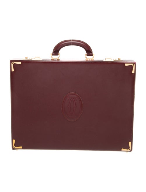 Must de Cartier Leather Briefcase