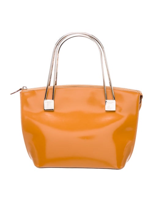Celine Patent Leather Top Handle Bag