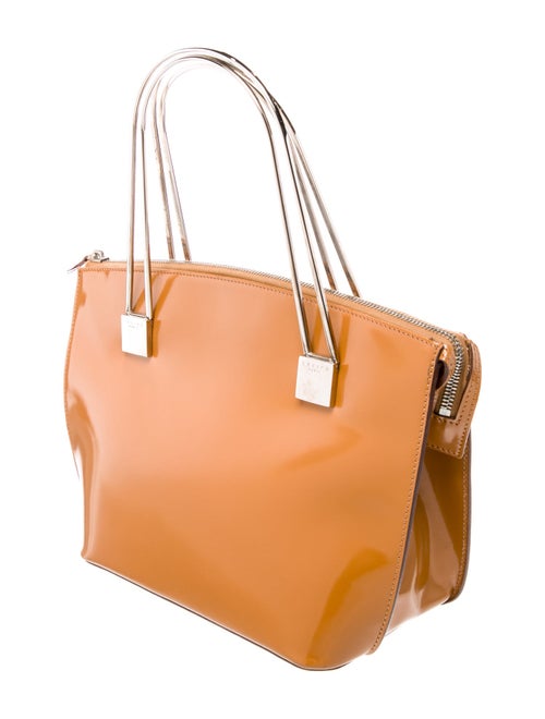 Celine Patent Leather Top Handle Bag