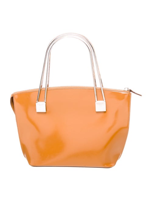 Celine Patent Leather Top Handle Bag