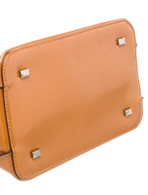 Celine Patent Leather Top Handle Bag