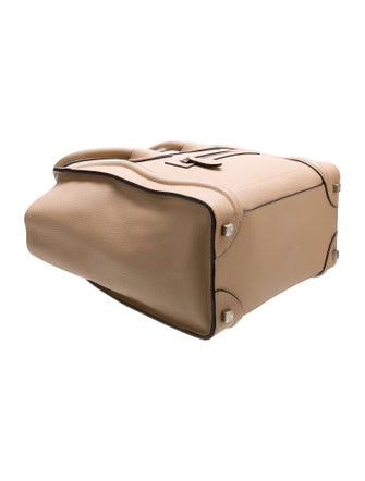 Celine Leather Luggage Micro