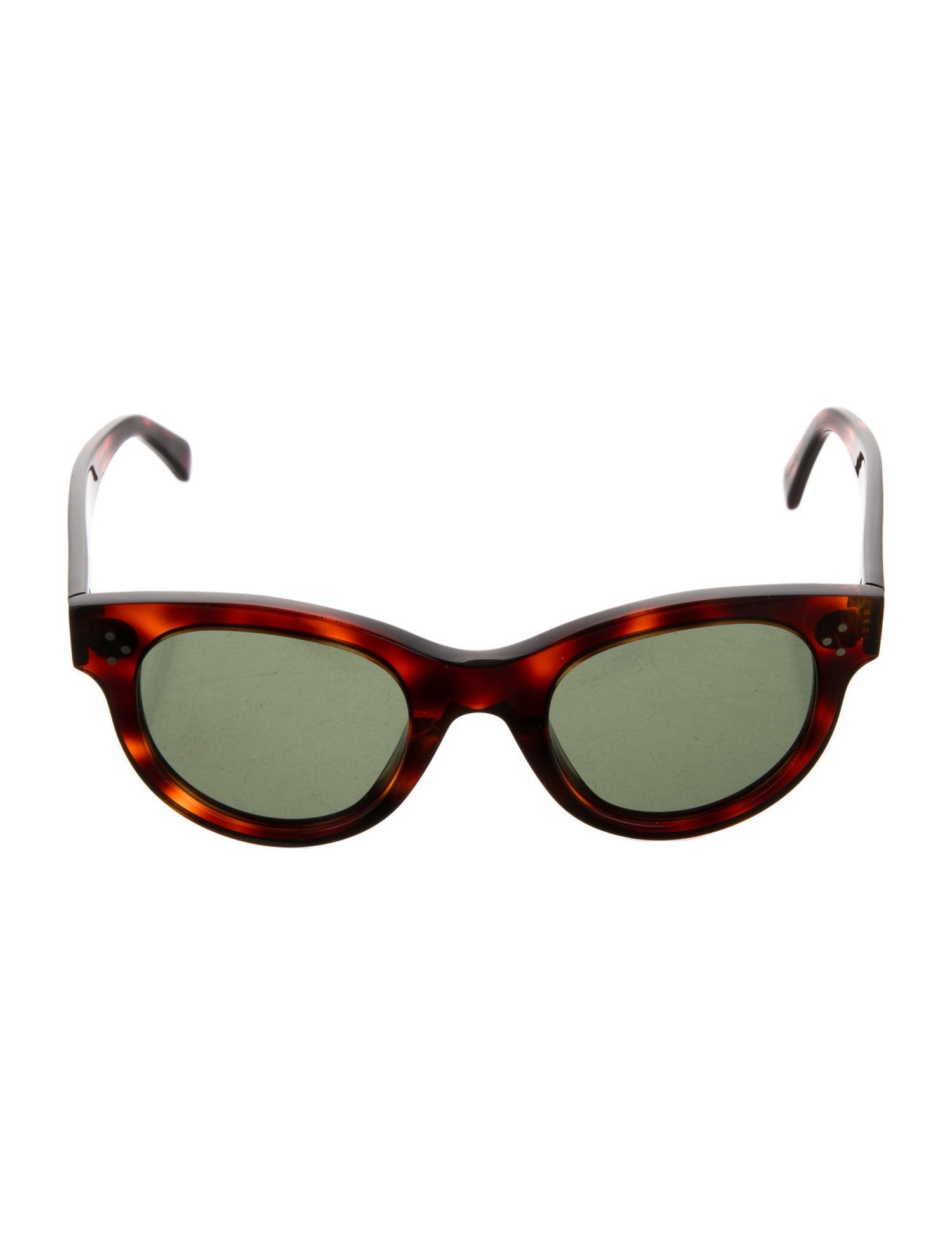 Celine Round Tinted Sunglasses