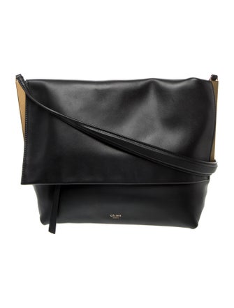 Celine Leather Flap Clasp