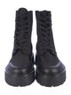 Celine Canvas Combat Boots