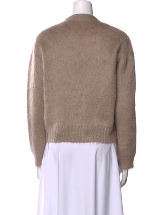 Celine Mohair V-Neck Sweater