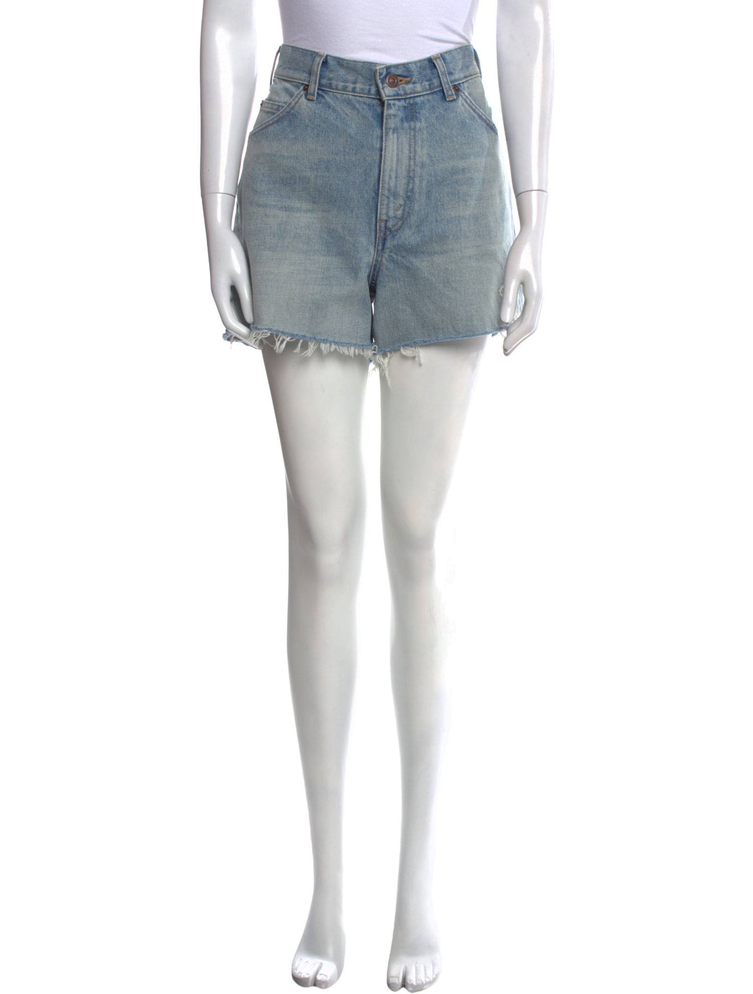 Celine Triomphe Embroidered Mini Shorts w/ Tags