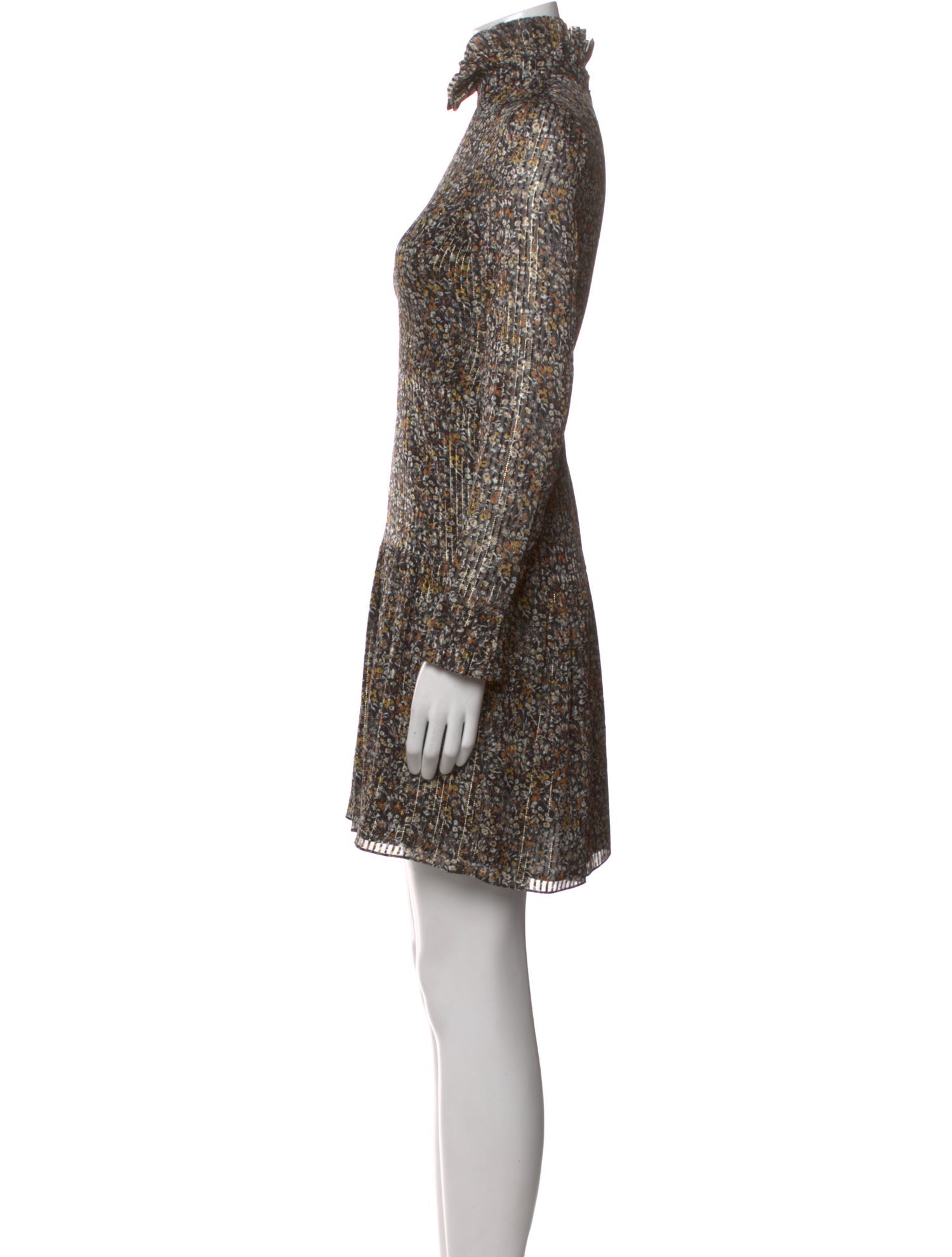 Celine Silk Mini Dress