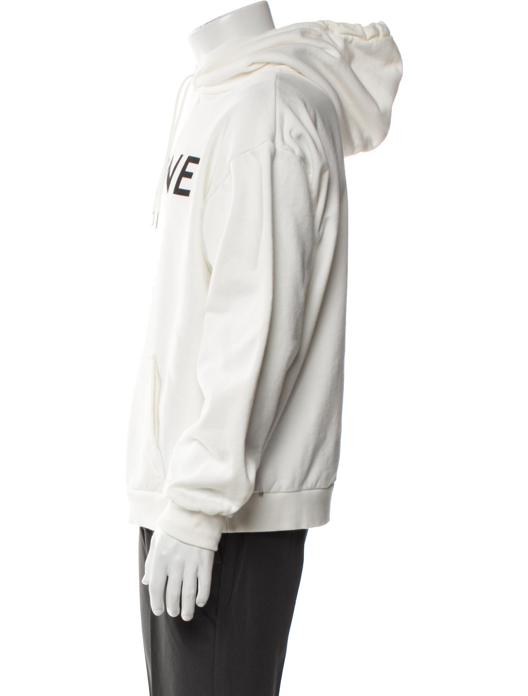 Celine Graphic Print Crew Neck Hoodie