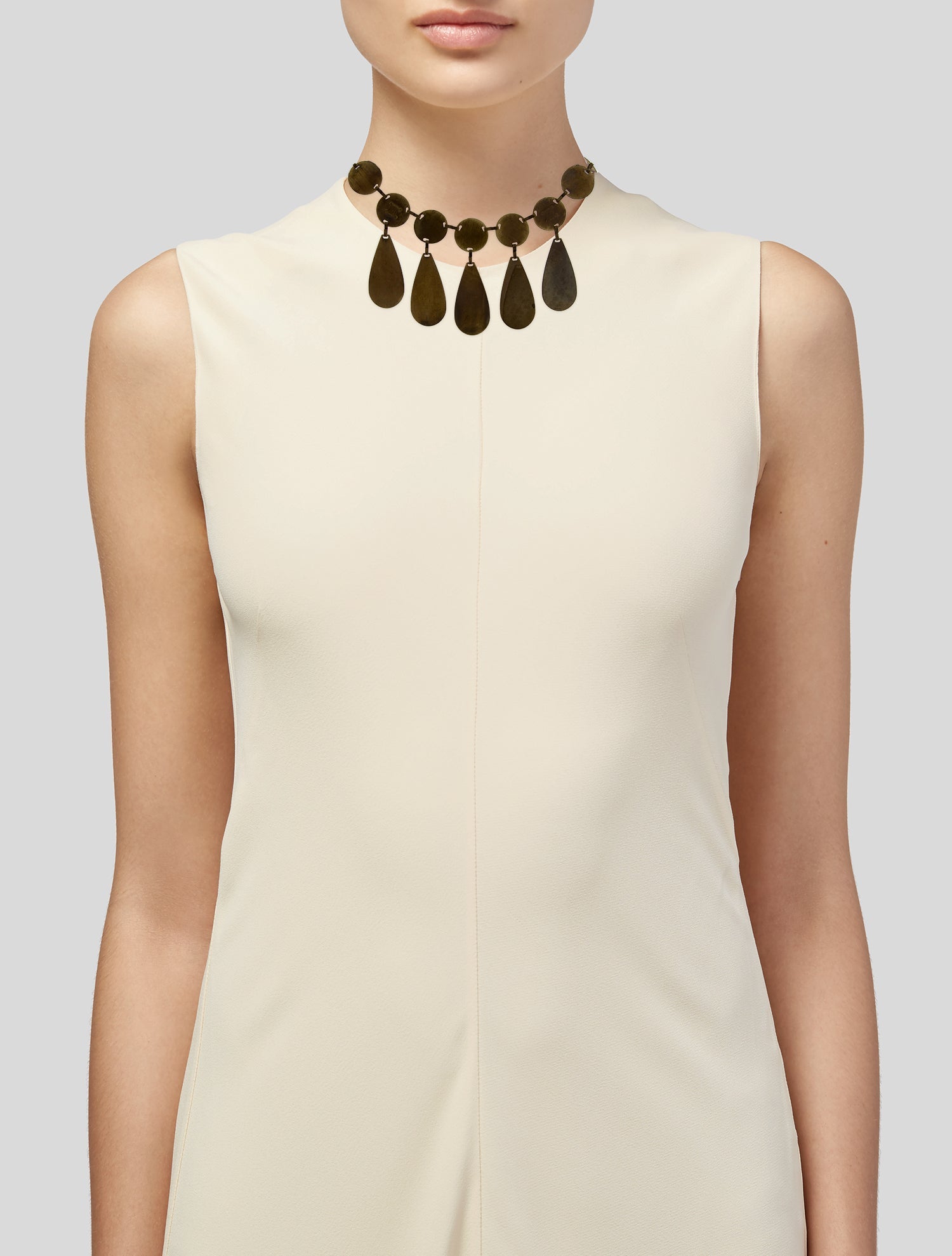 Celine Vintage Triomphe Collar Necklace