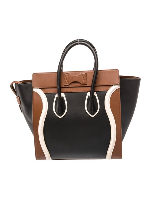 Celine Leather Luggage Mini