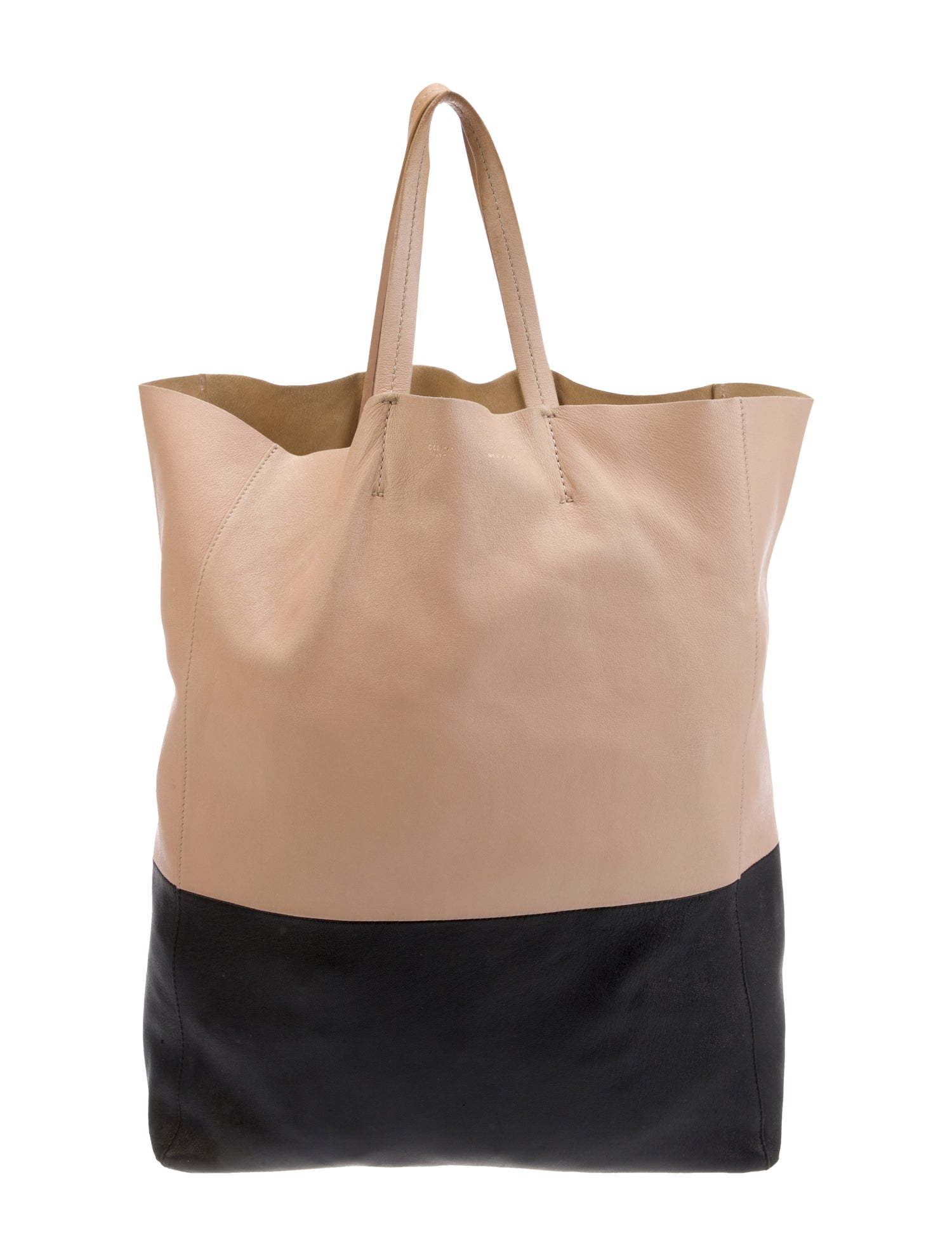 Celine Leather Vertical Cabas