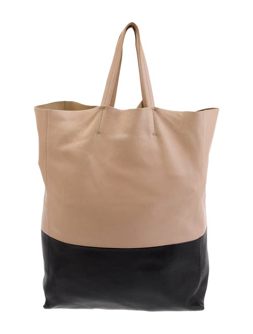 Celine Leather Vertical Cabas