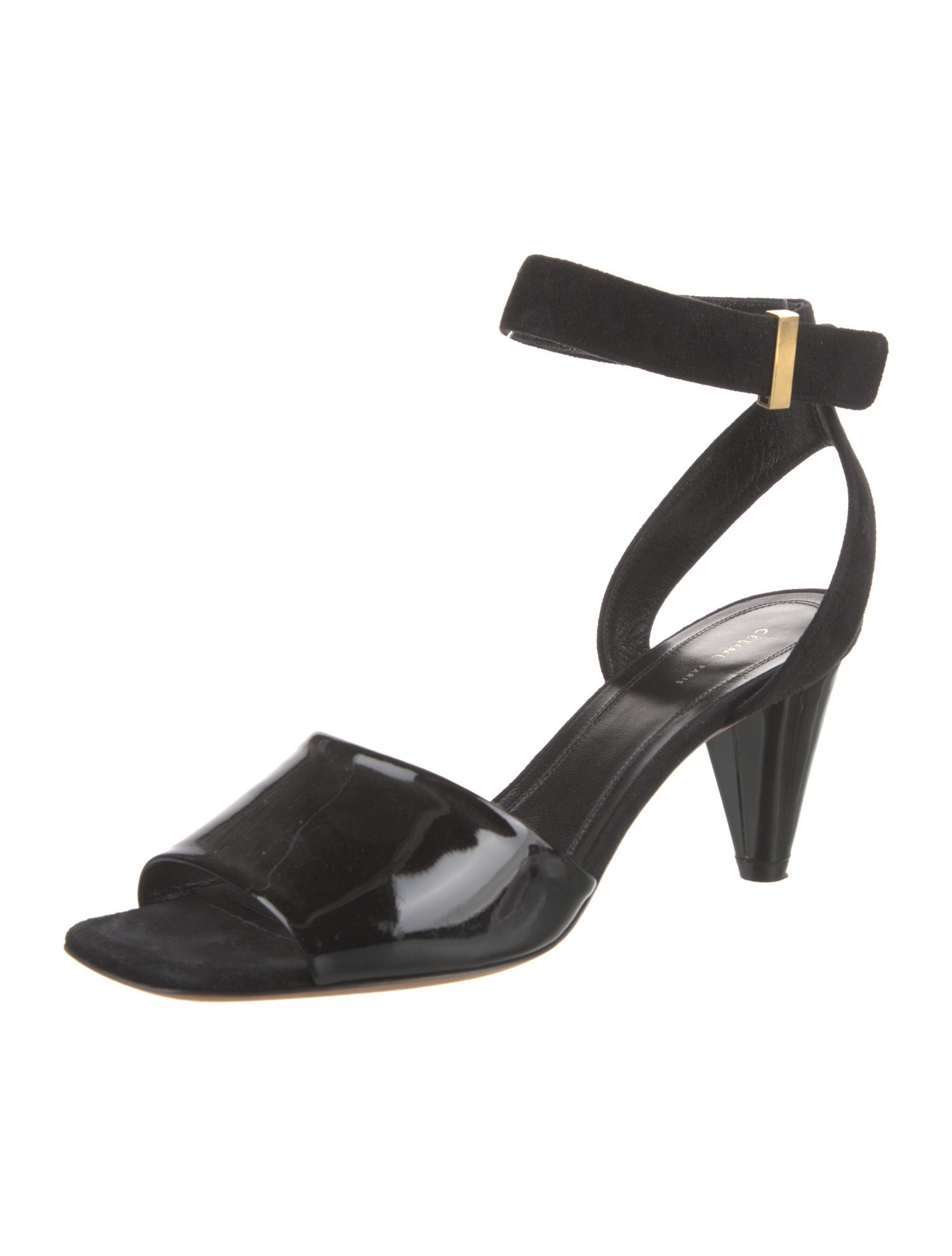 Celine Patent Leather Sandals