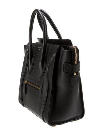 Celine Leather Luggage Mini