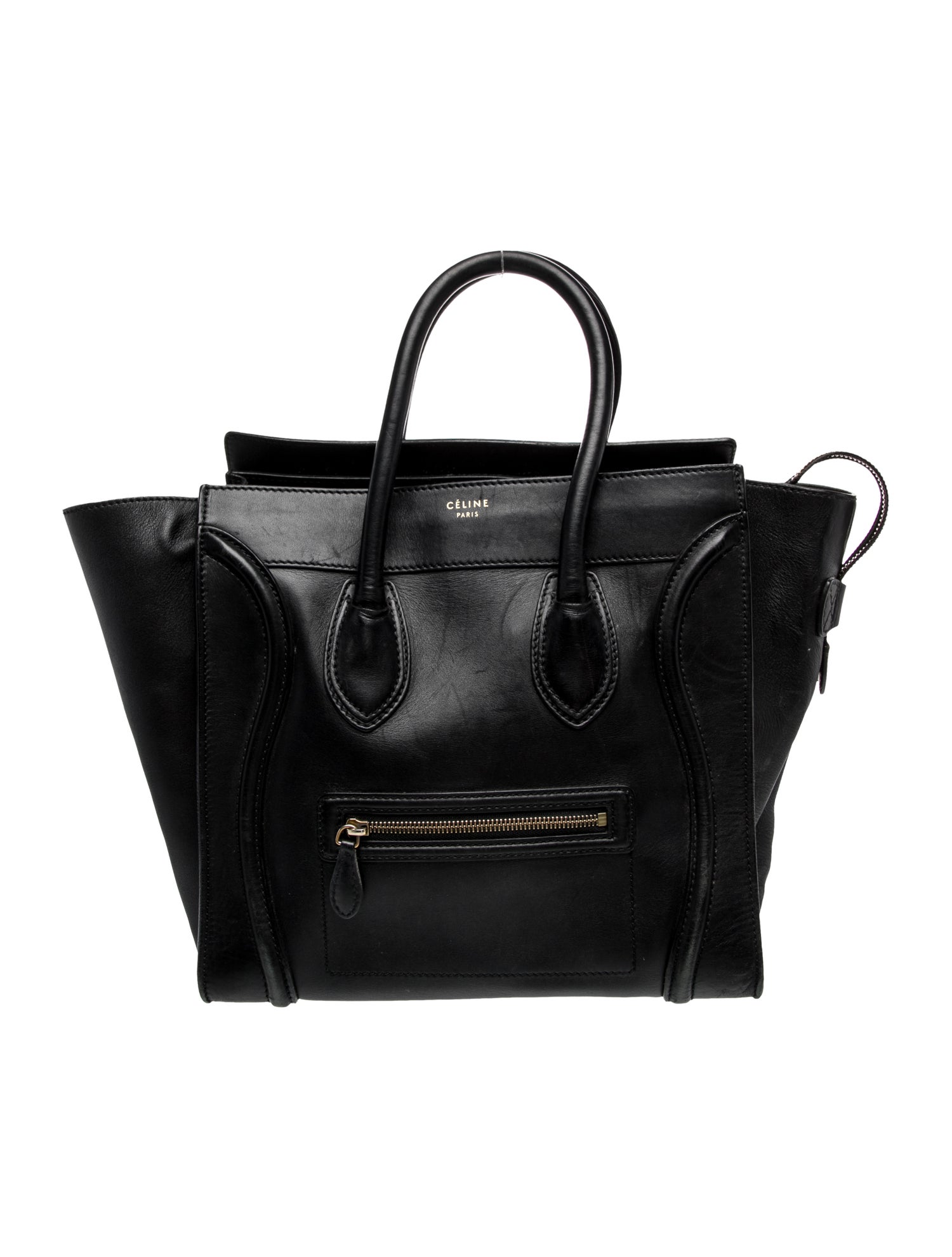 Celine Leather Luggage Mini